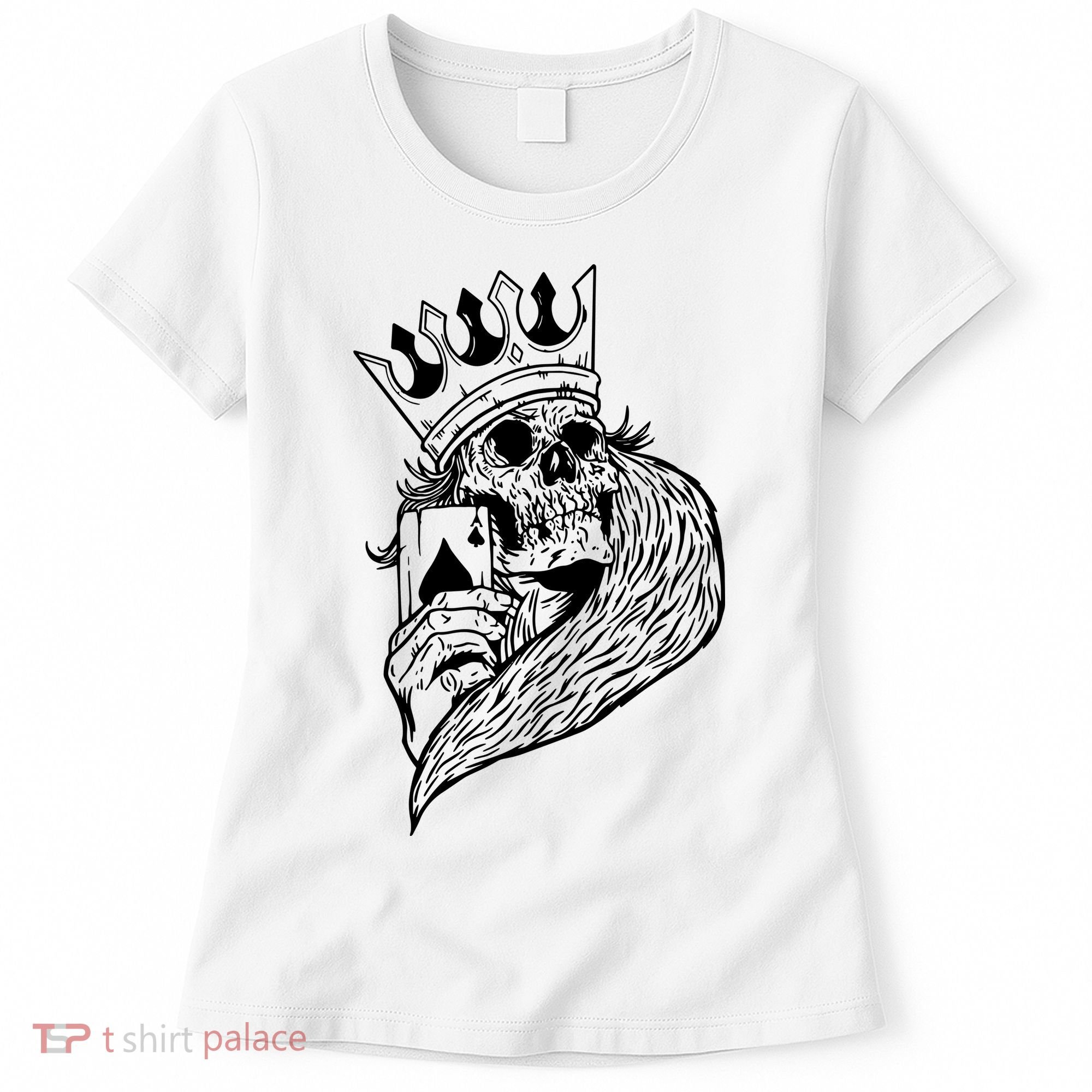 Skeleton King Poker Women's T-Shirt