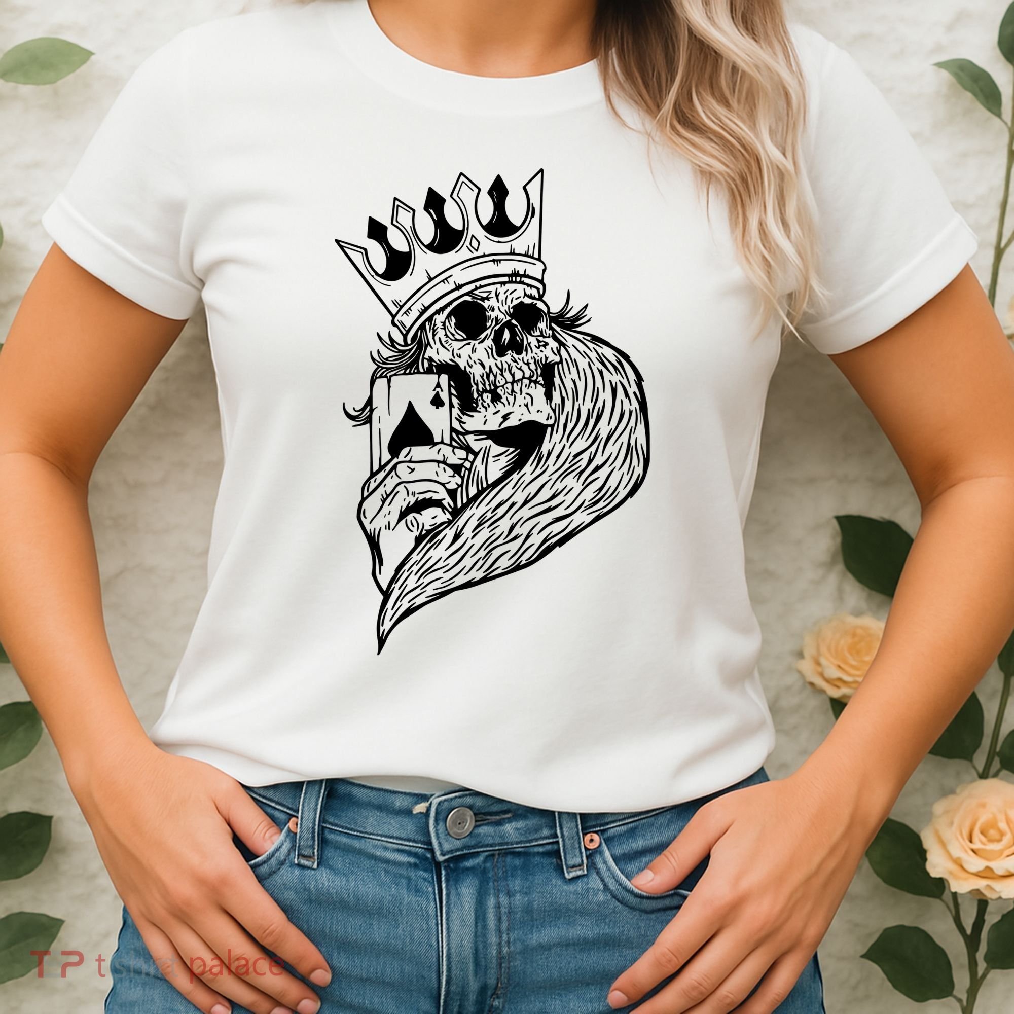 Skeleton King Poker Women's T-Shirt