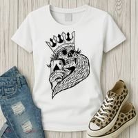 Skeleton King Poker Women's T-Shirt thumb 3