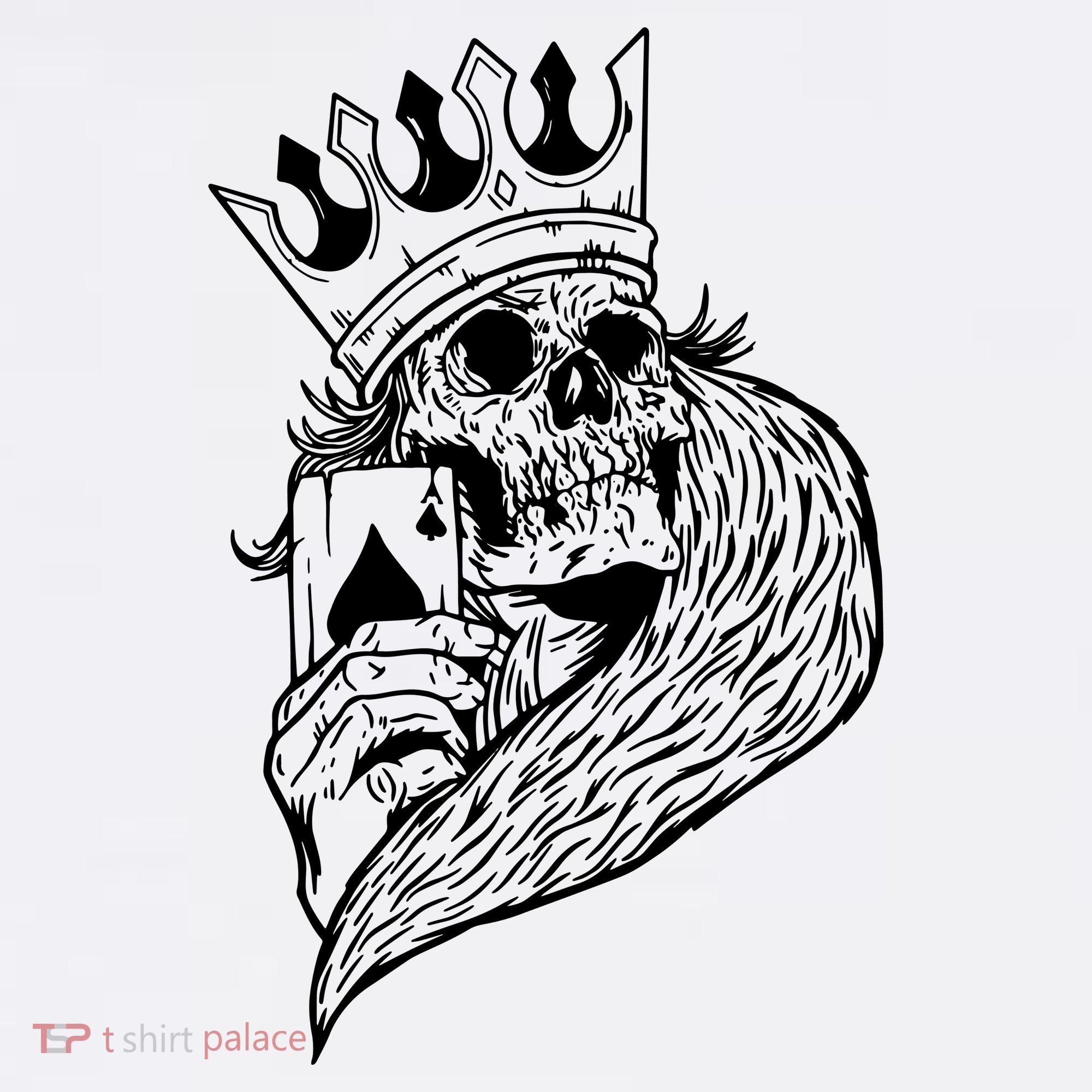 Skeleton King Poker Women's T-Shirt