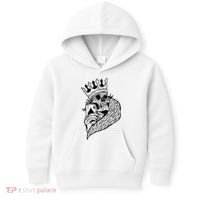 Skeleton King Poker Kids Hoodie thumb 0