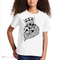 Skeleton King Poker Kids T-Shirt thumb 2