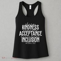 Share Kindness Promote Acceptance Encourage Inclusion End Bullying Women's Tank Top thumb 3