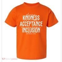 Share Kindness Promote Acceptance Encourage Inclusion End Bullying Toddler T-Shirt thumb 0