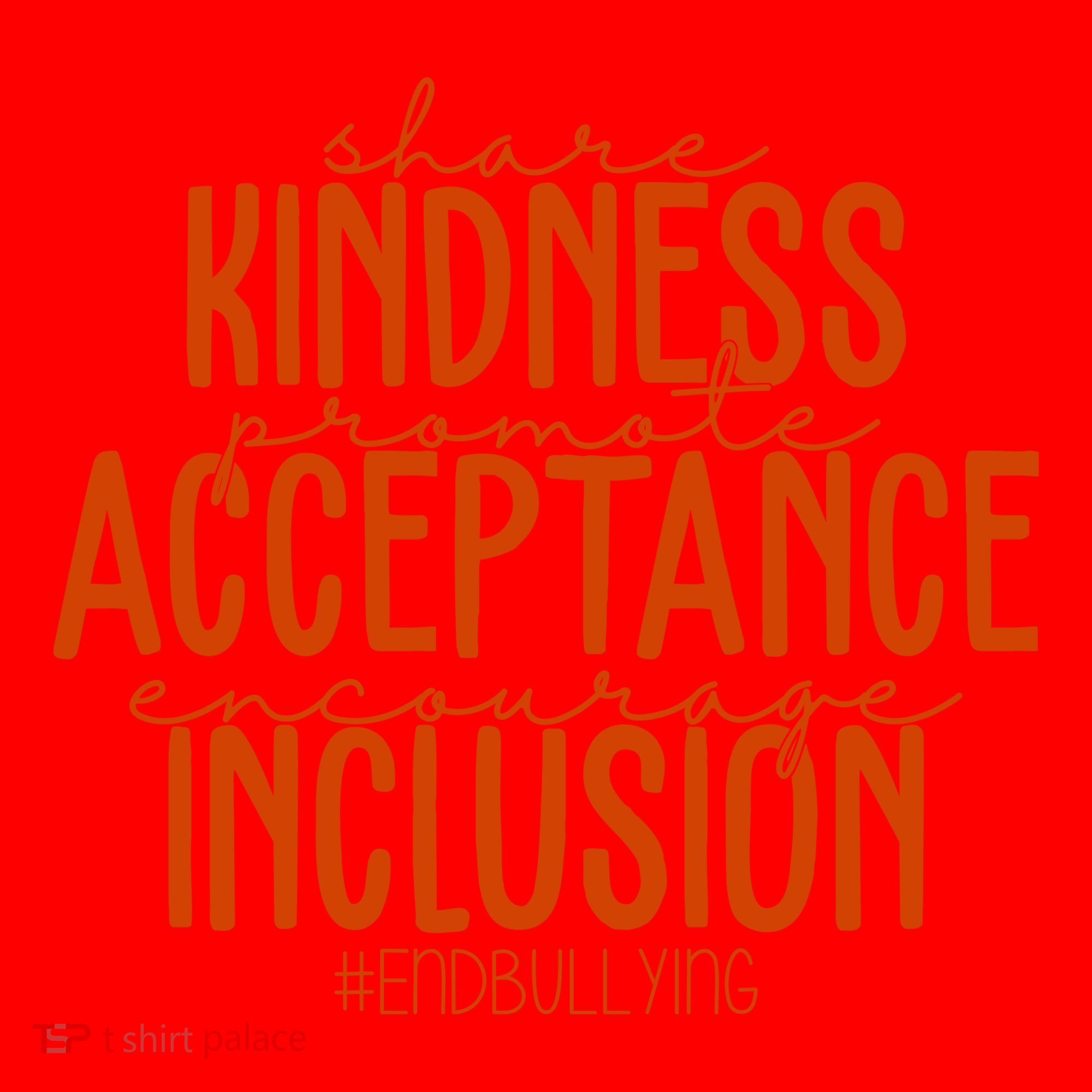 Share Kindness Promote Acceptance Encourage Inclusion End Bullying Unity Day Santa Hat