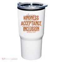 Share Kindness Promote Acceptance Encourage Inclusion End Bullying Unity Day Tumbler thumb 0
