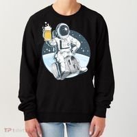 Space Kegger Party Astronaut Women's Sweatshirt thumb 0