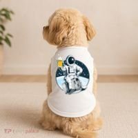 Space Kegger Party Astronaut Doggie Tank thumb 2