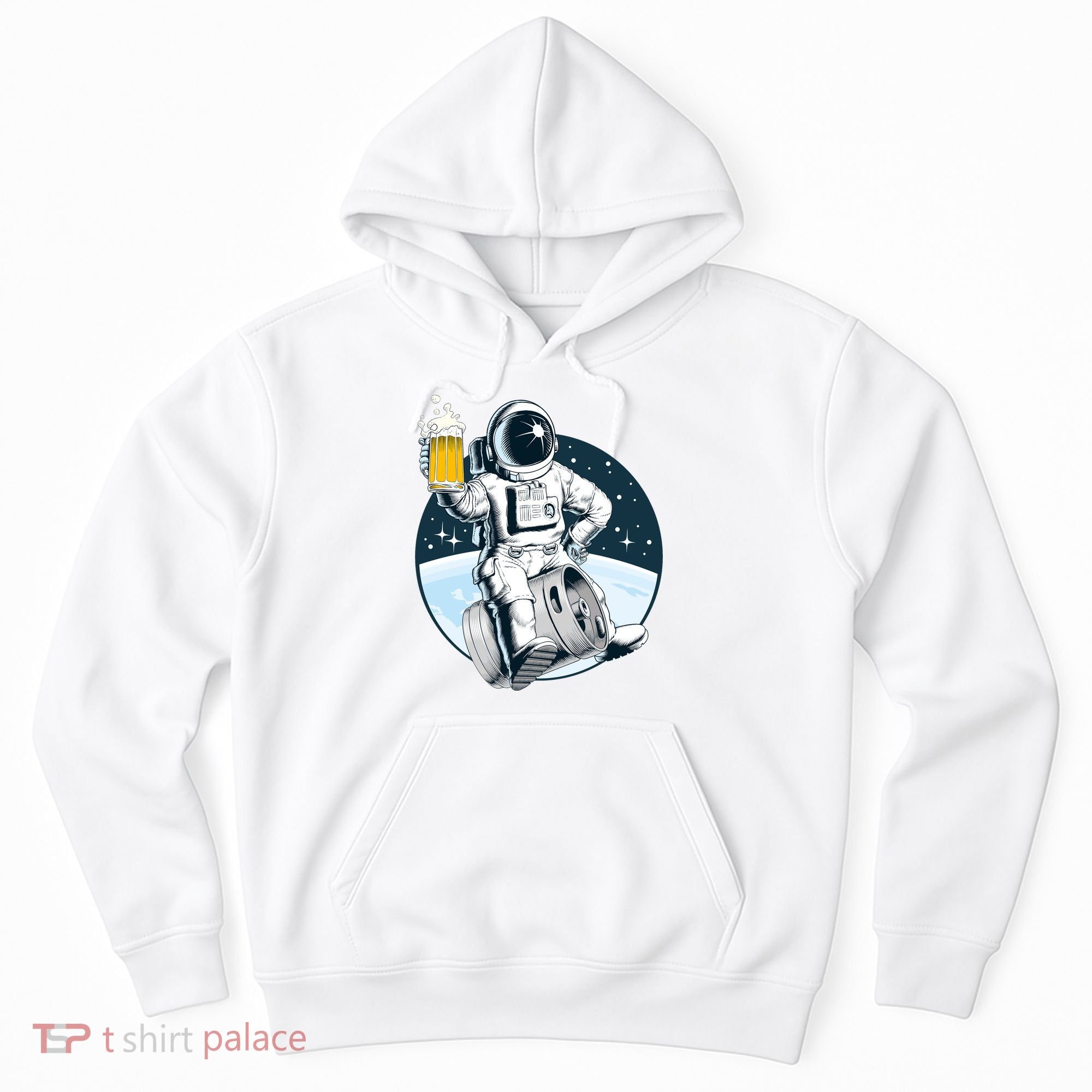 Space Kegger Party Astronaut Hoodie