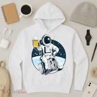 Space Kegger Party Astronaut Hoodie thumb 3