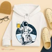 Space Kegger Party Astronaut Hoodie thumb 4