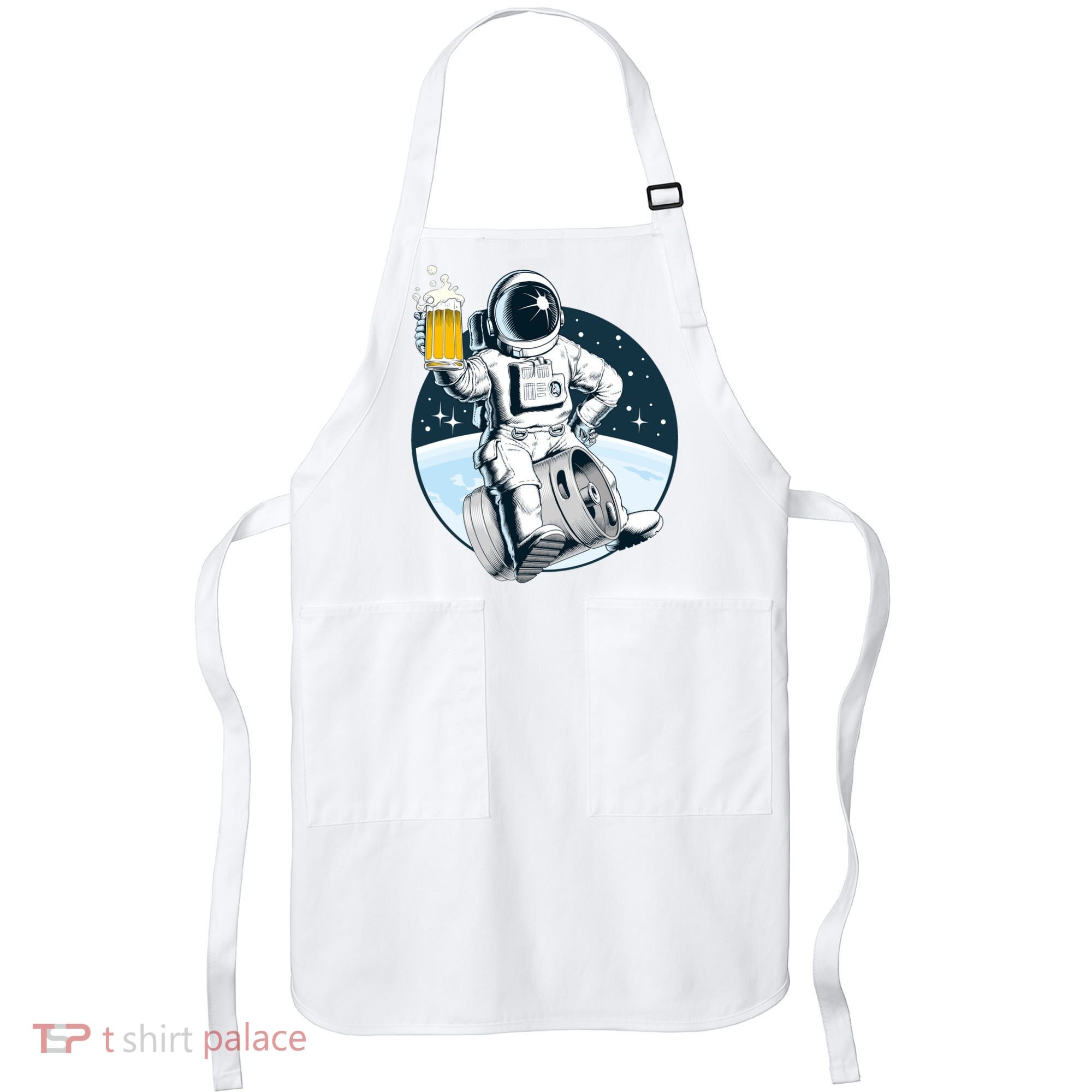 Space Kegger Party Astronaut Apron