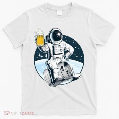 Space Kegger Party Astronaut T-Shirt