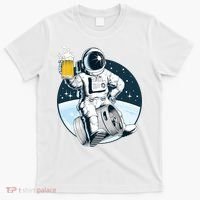 Space Kegger Party Astronaut T-Shirt thumb 0