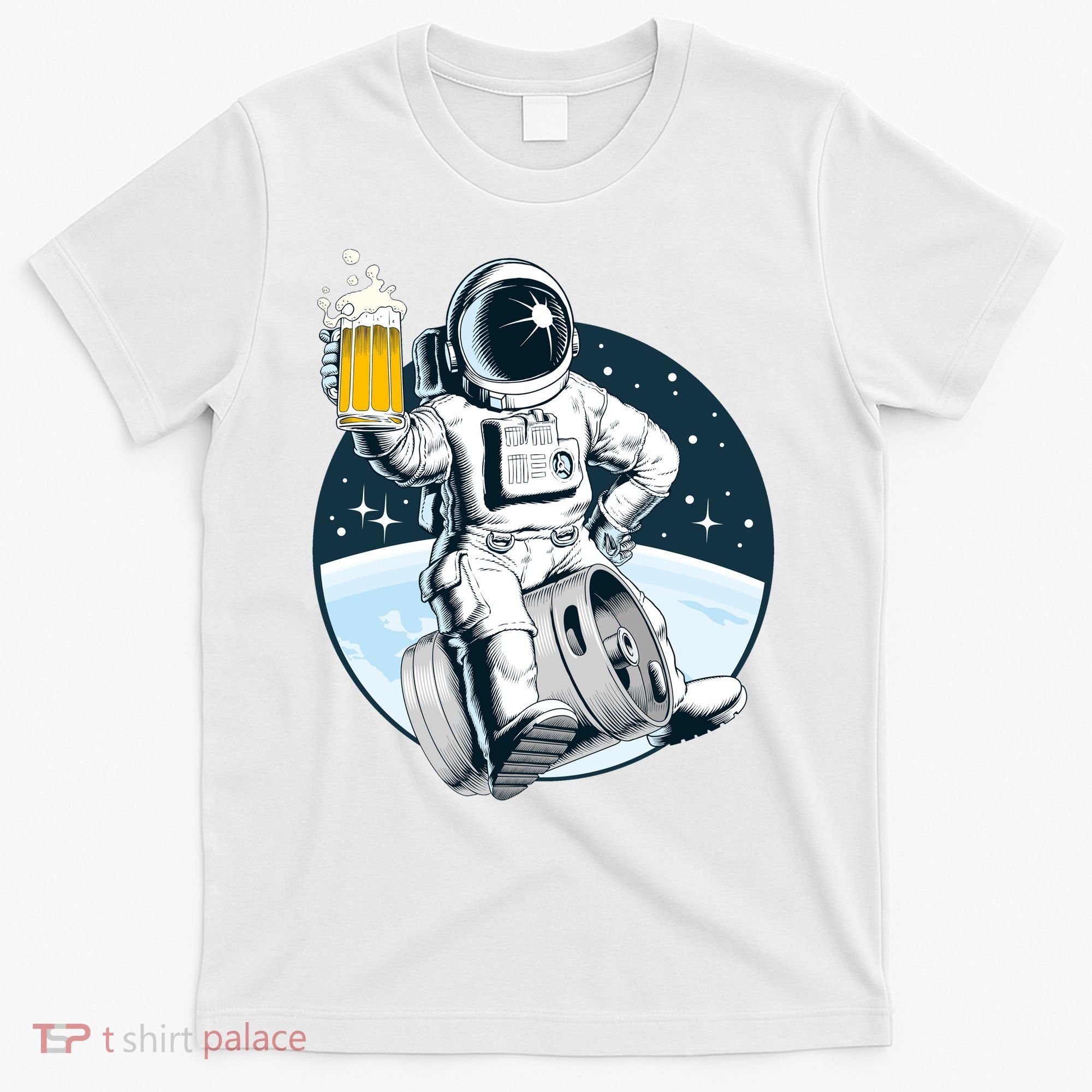 Space Kegger Party Astronaut T-Shirt