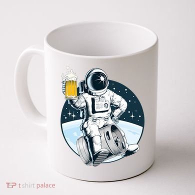 Space Kegger Party Astronaut Coffee Mug