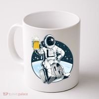 Space Kegger Party Astronaut Coffee Mug thumb 0
