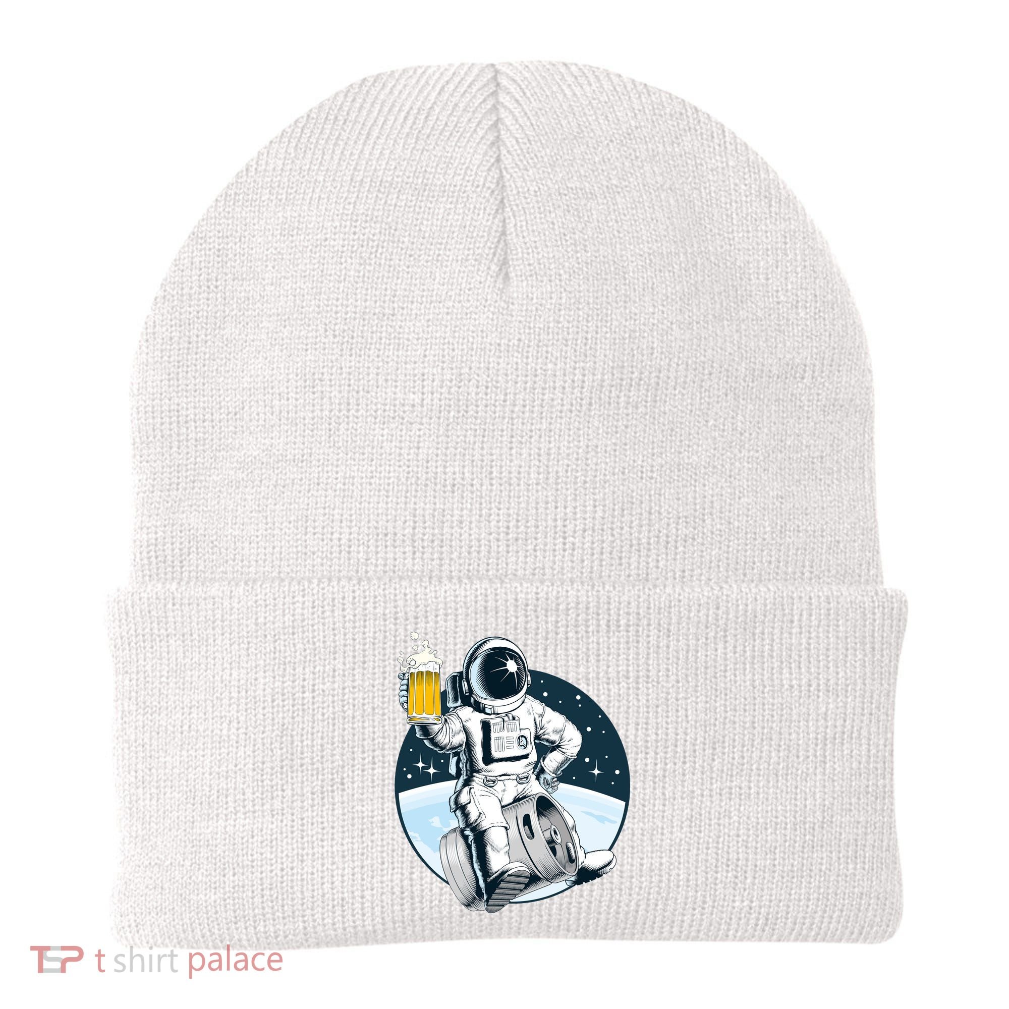 Space Kegger Party Astronaut Beanie