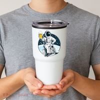 Space Kegger Party Astronaut Tumbler thumb 2