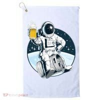 Space Kegger Party Astronaut Golf Towel thumb 0