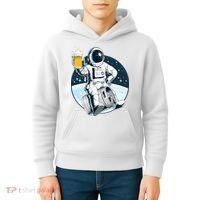 Space Kegger Party Astronaut Kids Hoodie thumb 4