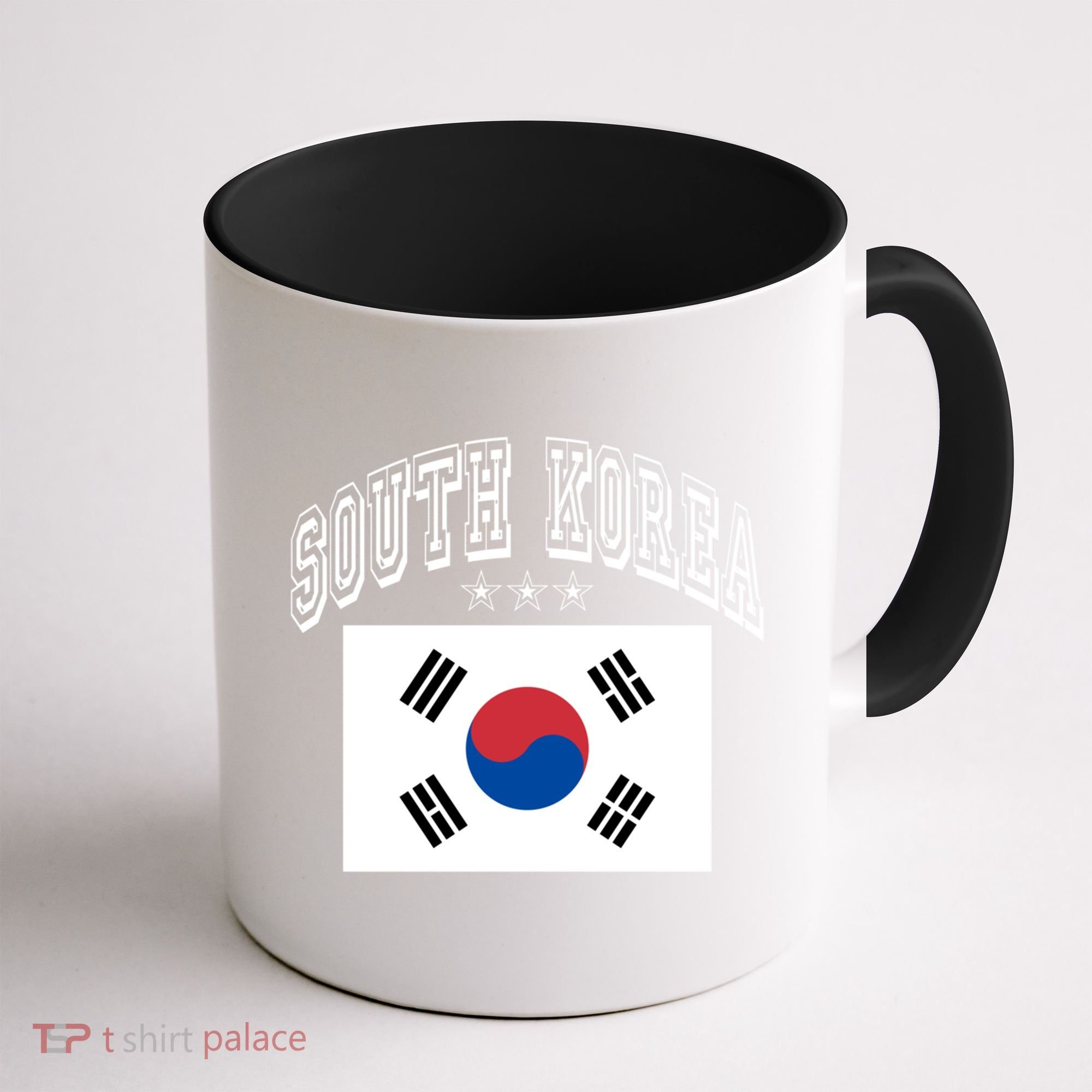 South Korea Patriotic Throwback Flag Souvenir Gift Coffee Mug