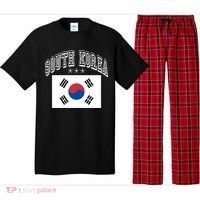 South Korea Patriotic Throwback Flag Souvenir Gift Pajama Set thumb 0