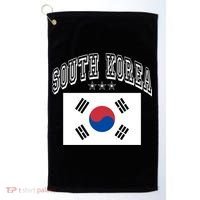 South Korea Patriotic Throwback Flag Souvenir Gift Golf Towel thumb 0