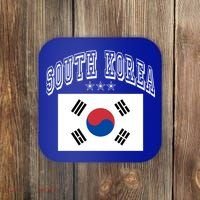 South Korea Patriotic Throwback Flag Souvenir Gift Coaster thumb 0