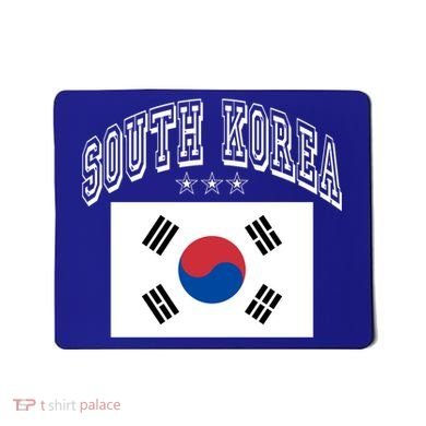 South Korea Patriotic Throwback Flag Souvenir Gift Mousepad