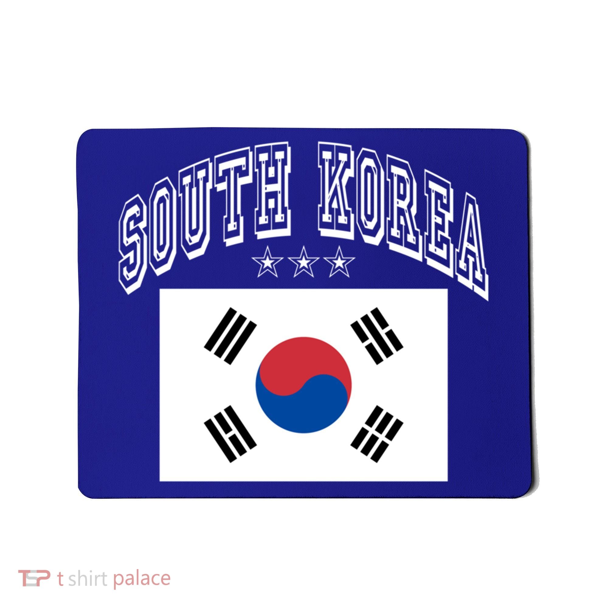South Korea Patriotic Throwback Flag Souvenir Gift Mousepad