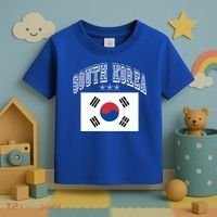 South Korea Patriotic Throwback Flag Souvenir Gift Toddler T-Shirt thumb 3