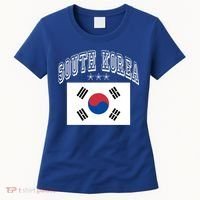 South Korea Patriotic Throwback Flag Souvenir Gift Women's T-Shirt thumb 0