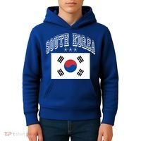 South Korea Patriotic Throwback Flag Souvenir Gift Kids Hoodie thumb 4