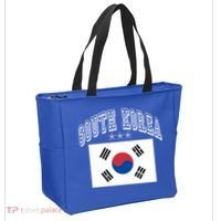 South Korea Patriotic Throwback Flag Souvenir Gift Tote Bag thumb 2