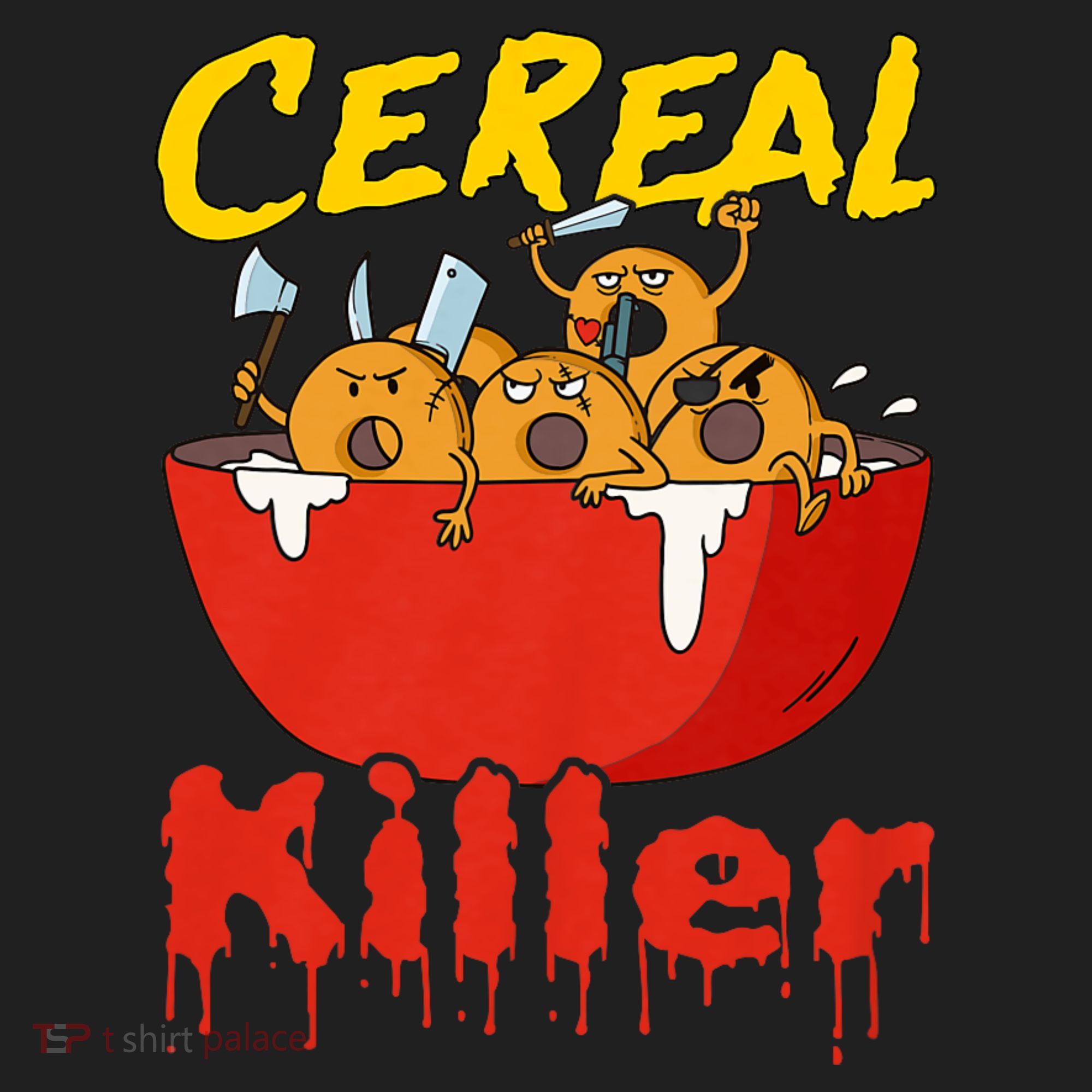Serial Killer Parody Cereal Killer Women's Sweatshirt