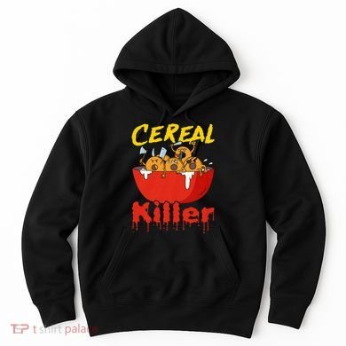 Serial Killer Parody Cereal Killer Hoodie