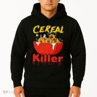 Serial Killer Parody Cereal Killer Hoodie thumb 2
