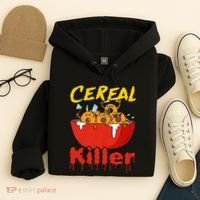 Serial Killer Parody Cereal Killer Hoodie thumb 4