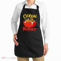 Serial Killer Parody Cereal Killer Apron thumb 2