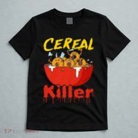 Serial Killer Parody Cereal Killer T-Shirt thumb 5
