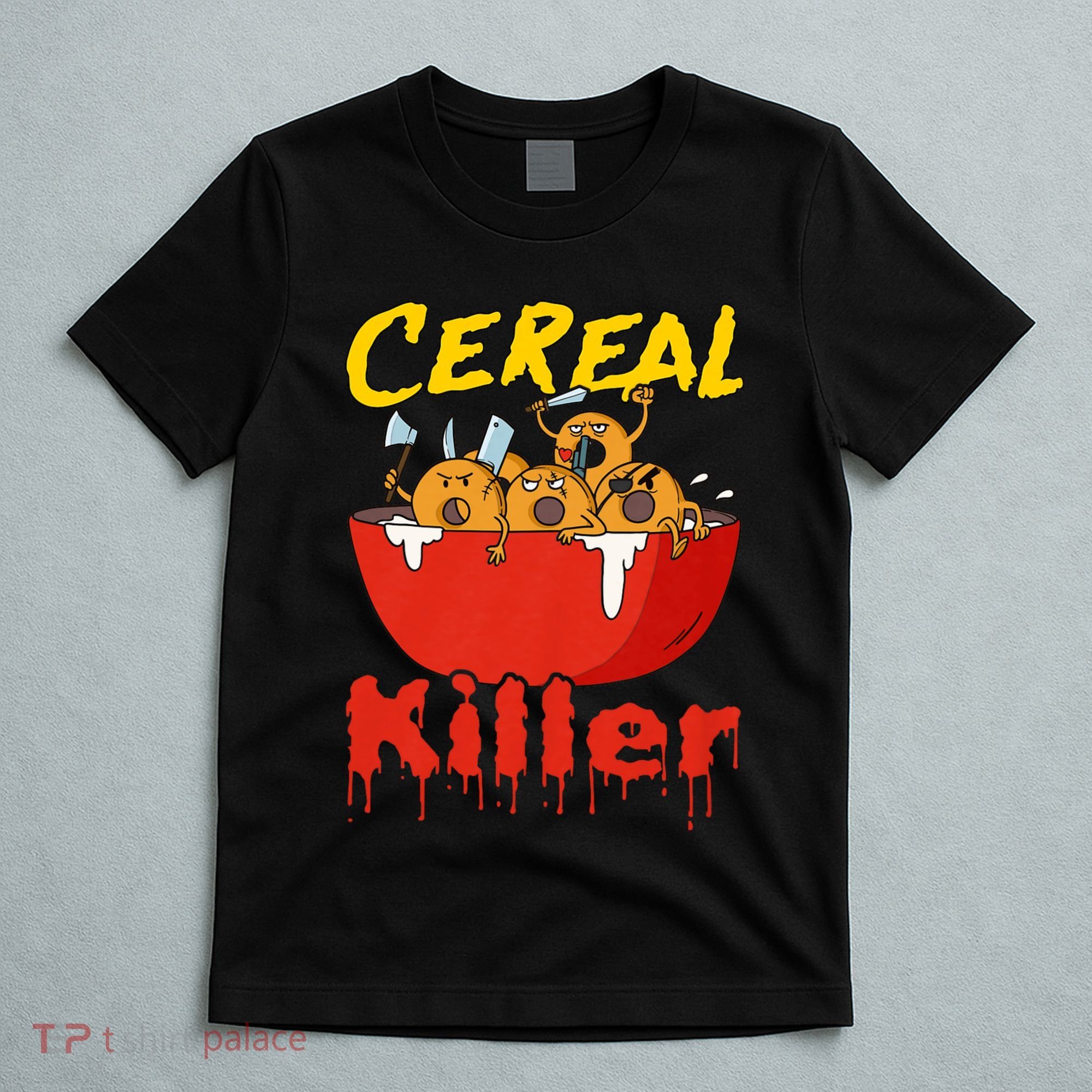 Serial Killer Parody Cereal Killer T-Shirt