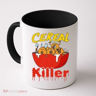 Serial Killer Parody Cereal Killer Coffee Mug