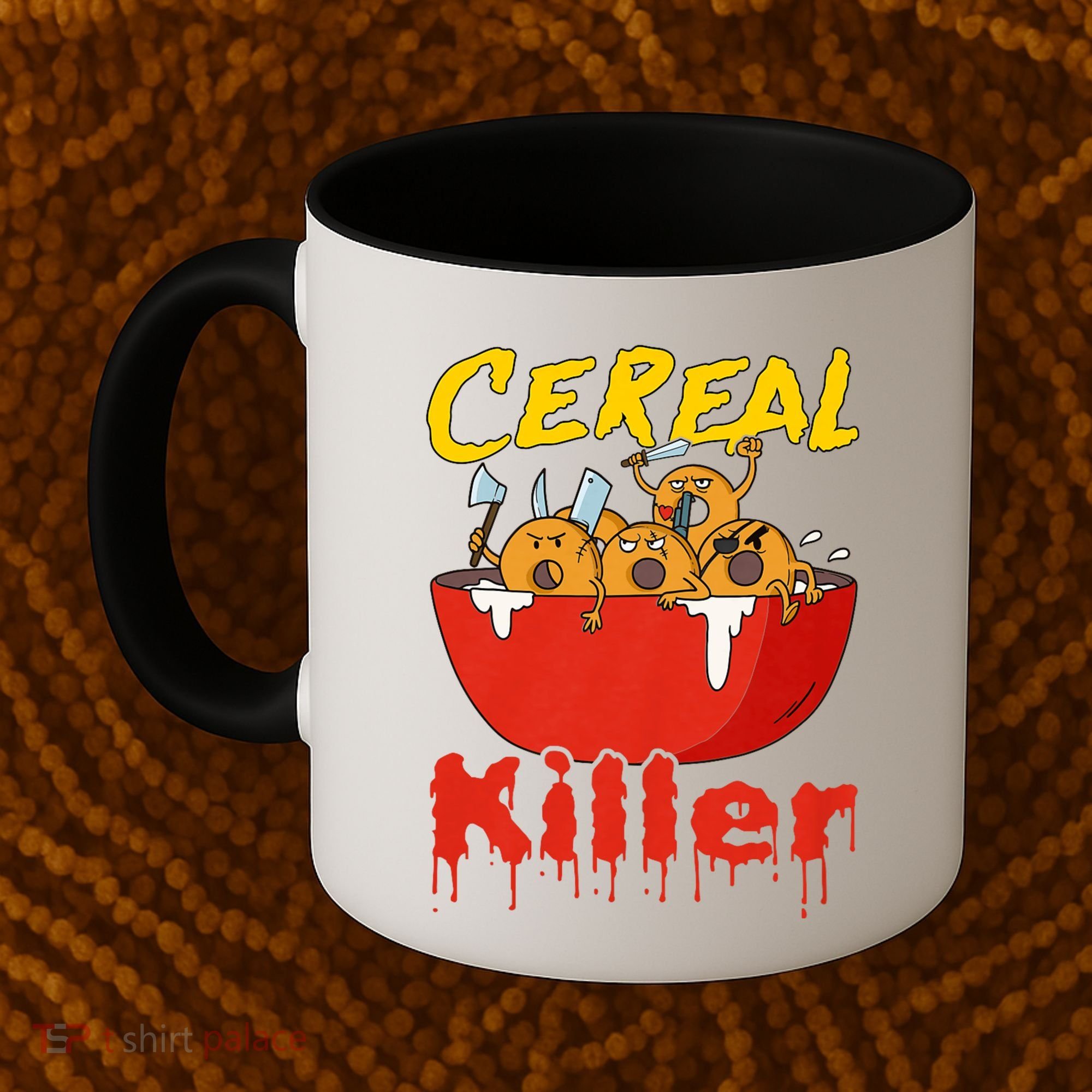 Serial Killer Parody Cereal Killer Coffee Mug