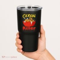 Serial Killer Parody Cereal Killer Tumbler thumb 2