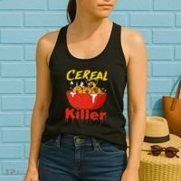 Serial Killer Parody Cereal Killer Women's Tank Top thumb 2