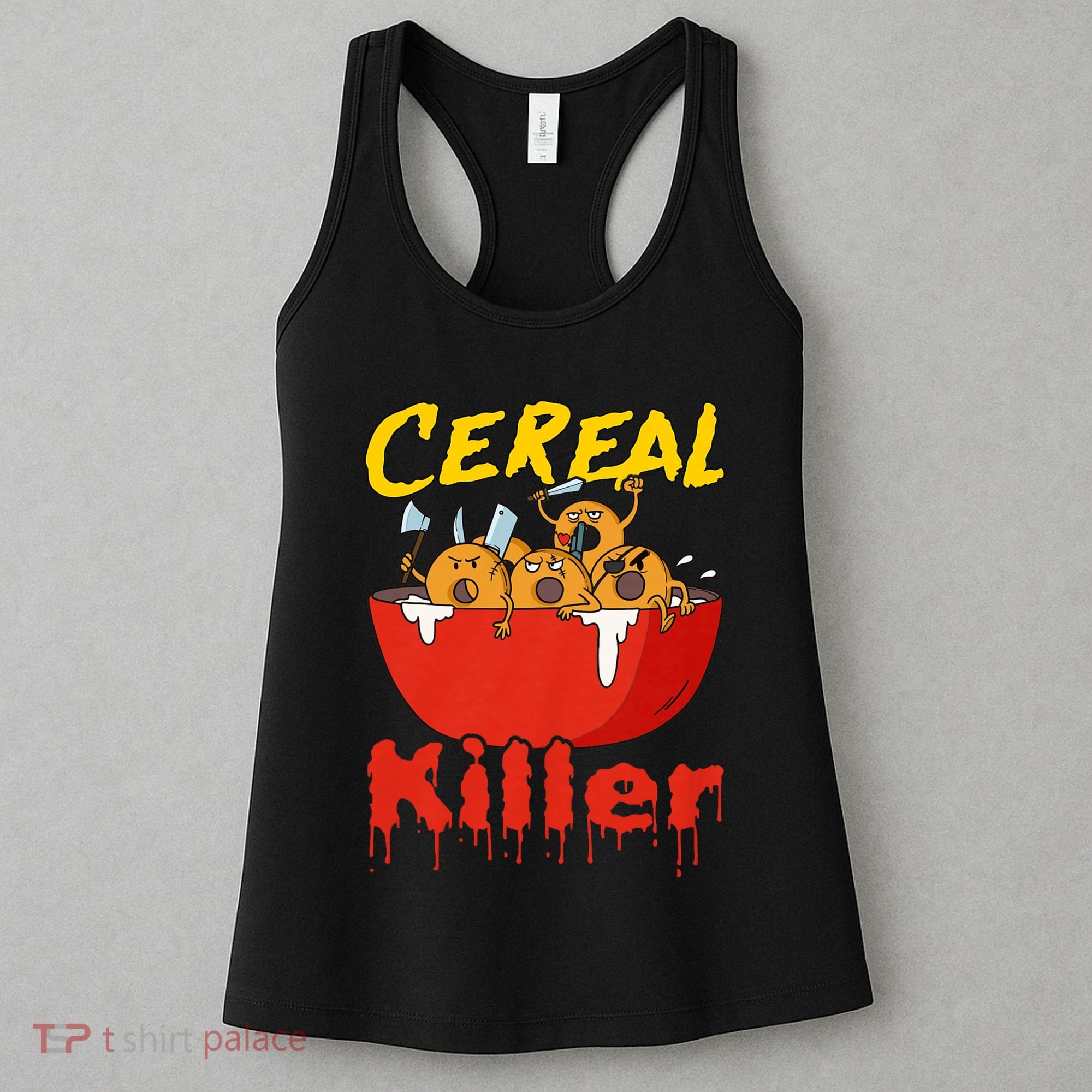 Serial Killer Parody Cereal Killer Women's Tank Top
