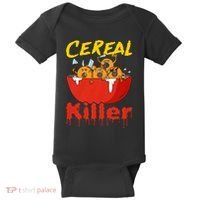 Serial Killer Parody Cereal Killer Baby Bodysuit thumb 0