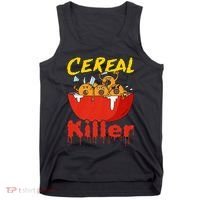 Serial Killer Parody Cereal Killer Tank Top thumb 0