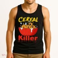 Serial Killer Parody Cereal Killer Tank Top thumb 3